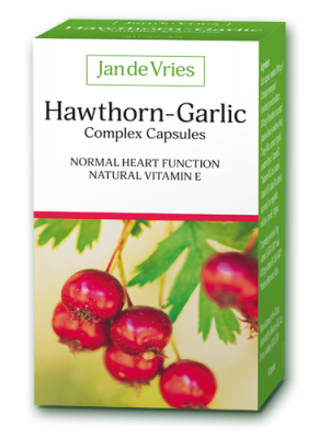 Jan de Vries - Hawthorn-Garlic Complex Capsules
