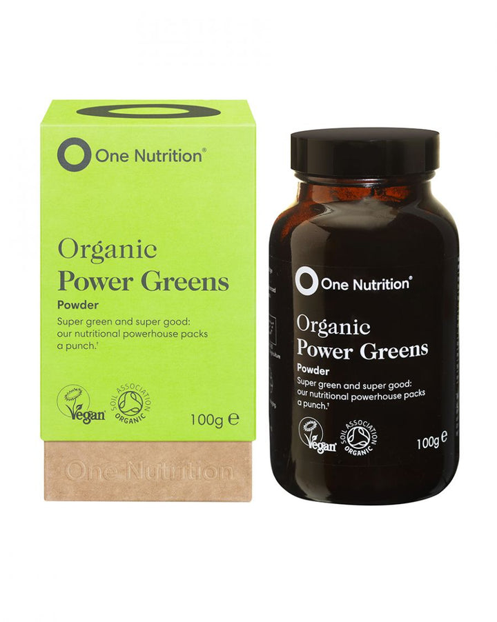 Organic Power Greens - 500 mg Capsules (100)