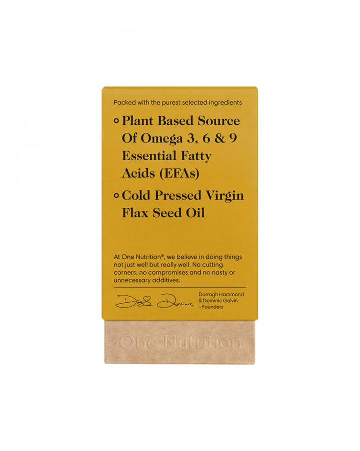 Cold Pressed Flax Seed Oil – 90 caps