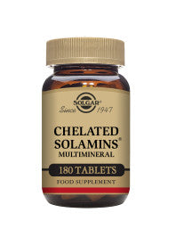 Solgar® Chelated Solamins Multimineral Tablets - Pack of 180