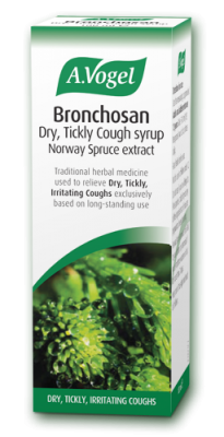 Bronchosan - Pine Cough Syrup for dry, tickly, irritating throat coughs