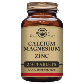 Solgar® Calcium Magnesium Plus Zinc Tablets - Pack of 250