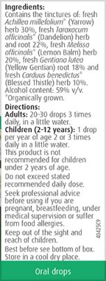 Yarrow complex for digestion