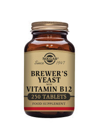 Solgar® Brewer's Yeast with Vitamin B12 Tablets - Pack of 250