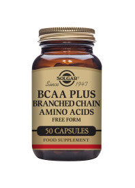 Solgar® BCAA Plus Vegetable Capsules - Pack of 50