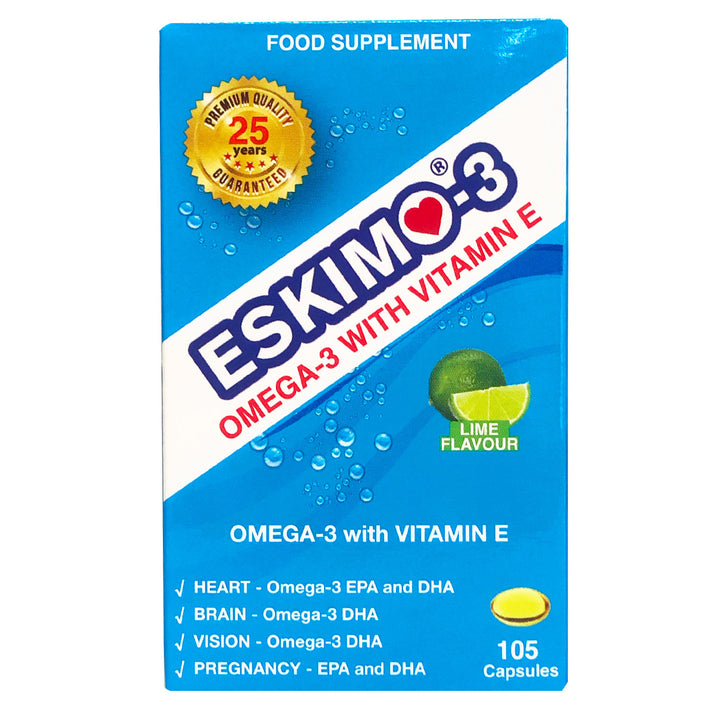 Eskimo-3 with Omega 3 and Vitamin E