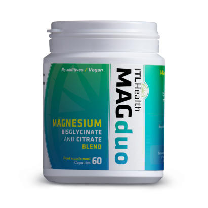 MAGDuo Magnesium Bisglycinate and Citrate Blend