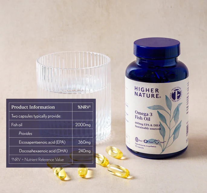 Omega 3 Fish Oil (90 soft gels)