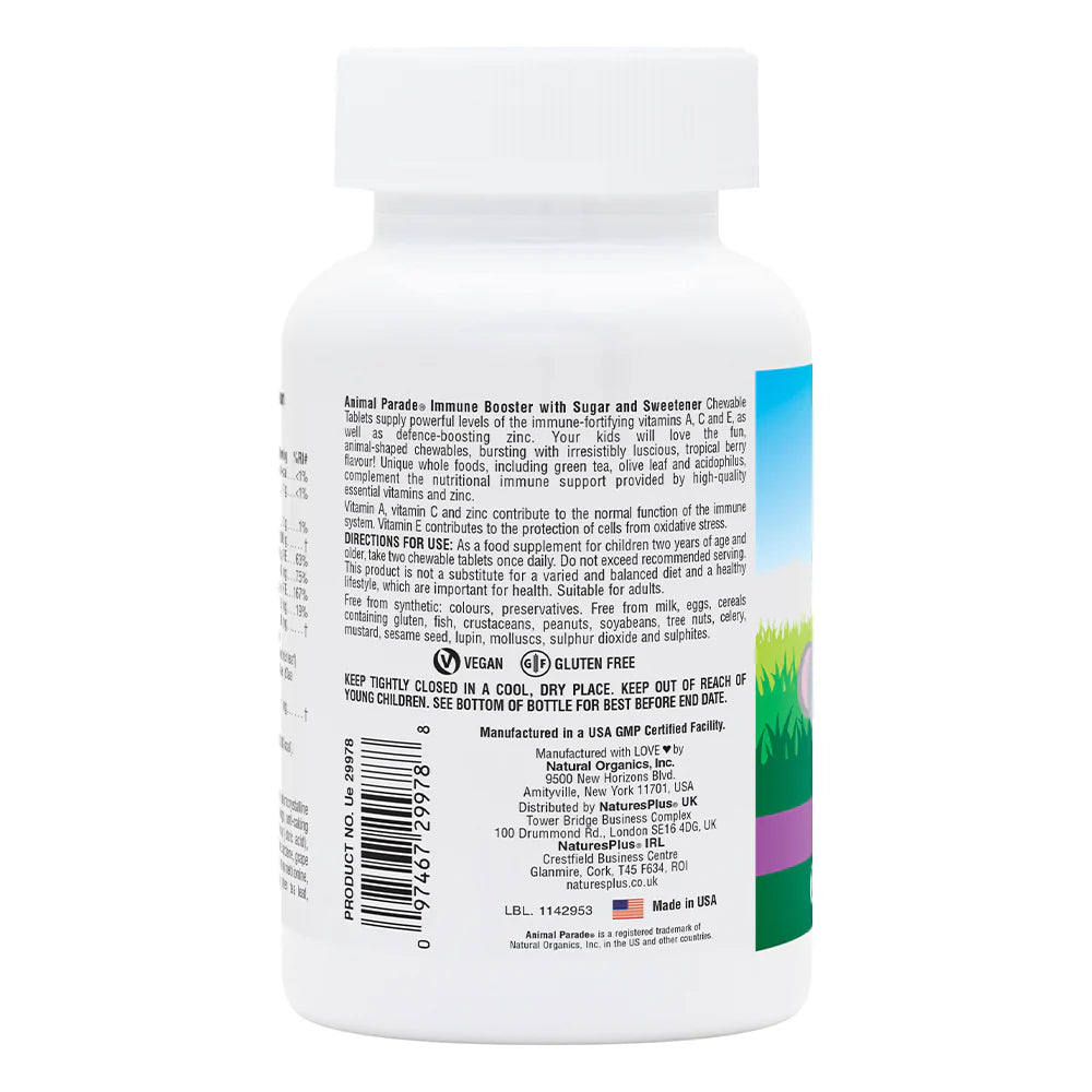 Animal Parade® Kids Immune Booster Chewables (90)