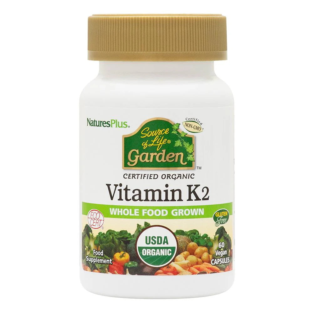 Source of Life® Garden Vitamin K2 120 mcg Capsules