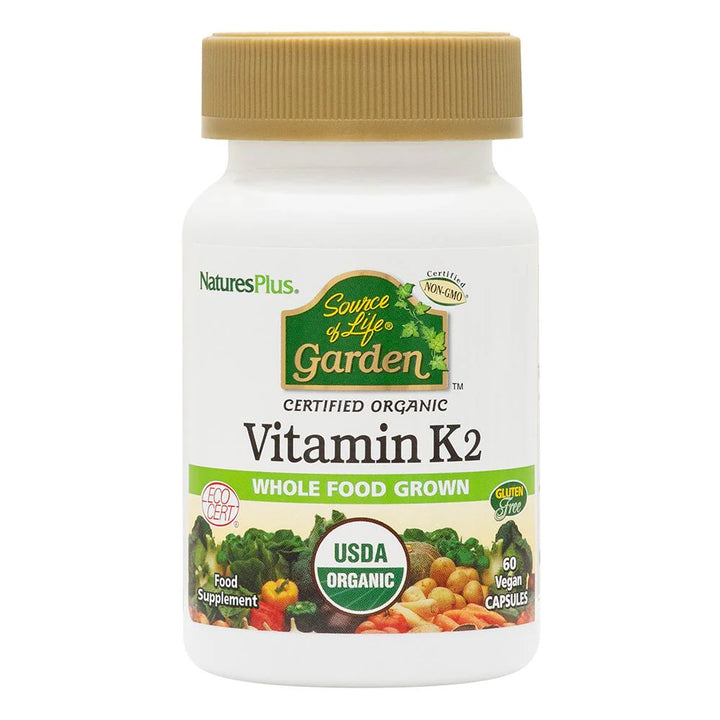 Source of Life® Garden Vitamin K2 120 mcg Capsules