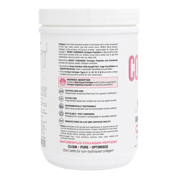 Collagen Peptides Berry Lemonade (322g)