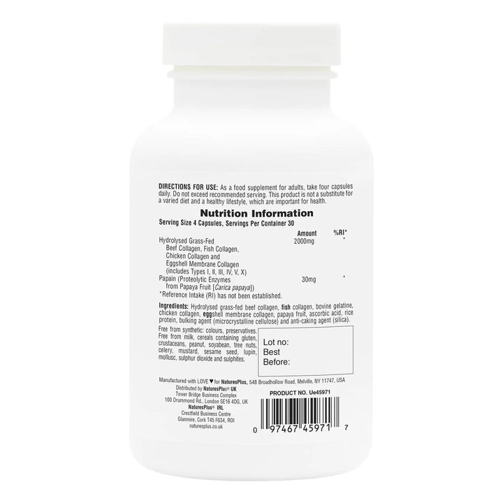 Collagen Peptides Capsules (120)