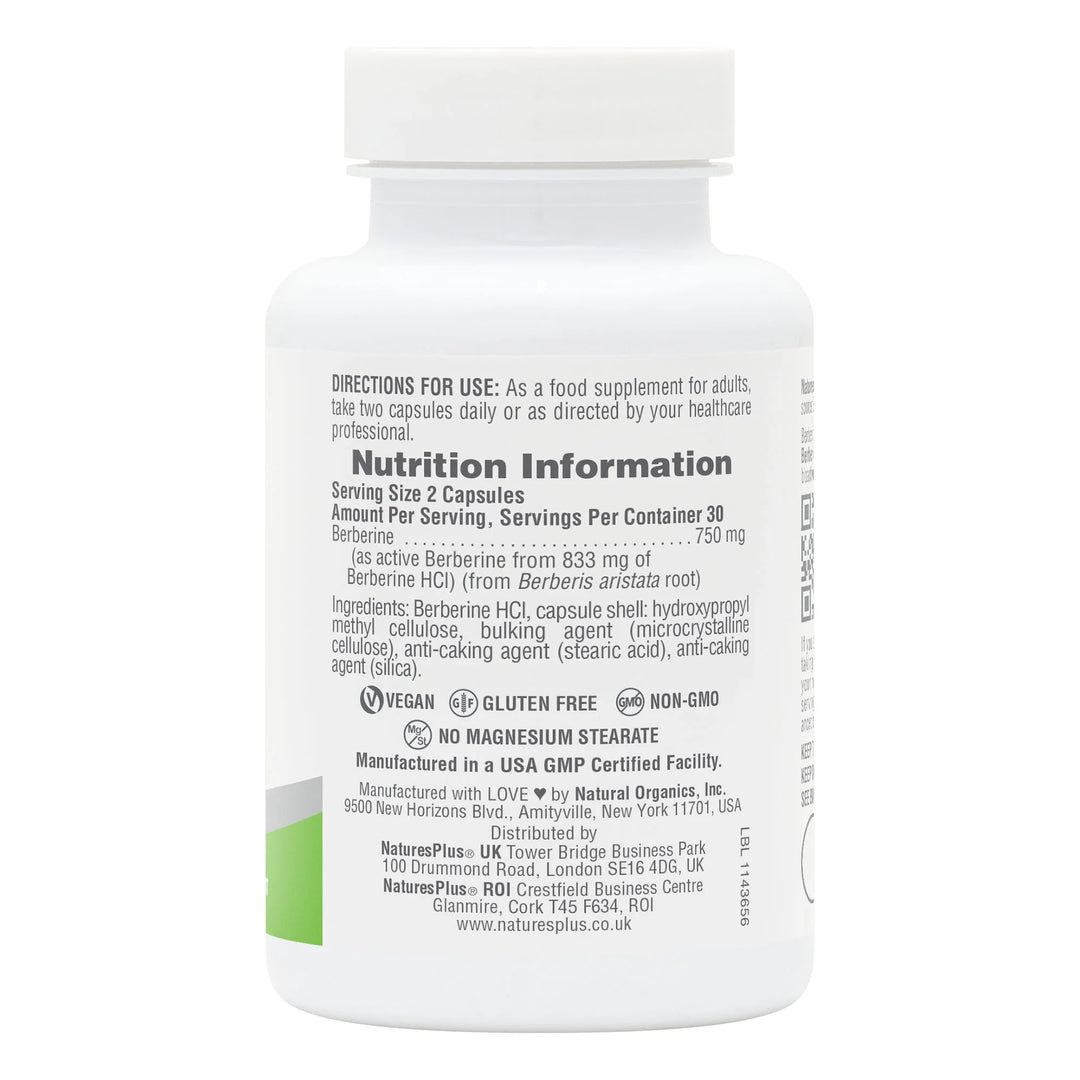 PRO Berberine 750 MG Capsules (60)