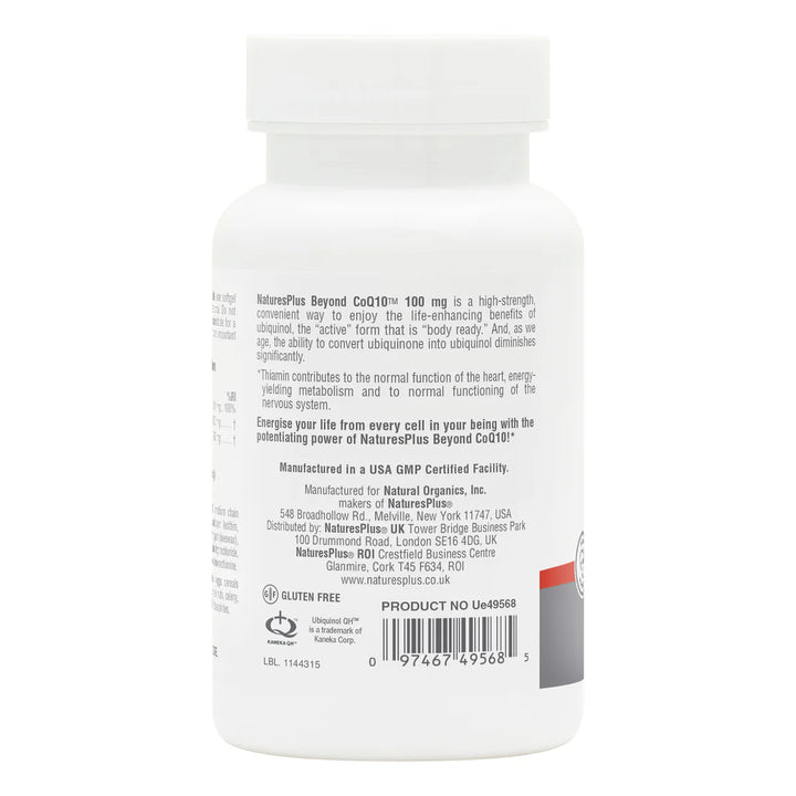 Beyond CoQ10® 100 mg Softgels