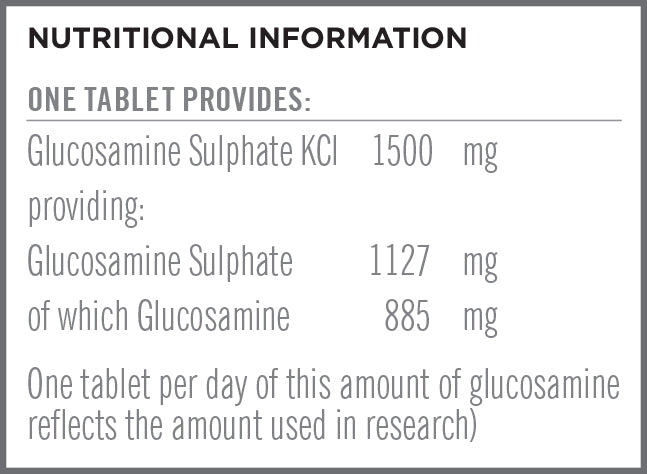 Vegan Glucosamine (60 Tablets)