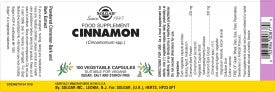 Solgar® Cinnamon Vegetable Capsules - Pack of 100