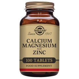 Solgar® Calcium Magnesium Plus Zinc Tablets - Pack of 100