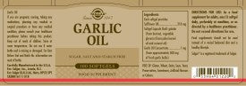 Solgar® Garlic Oil Softgels - Pack of 100