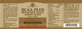 Solgar® BCAA Plus Vegetable Capsules - Pack of 50
