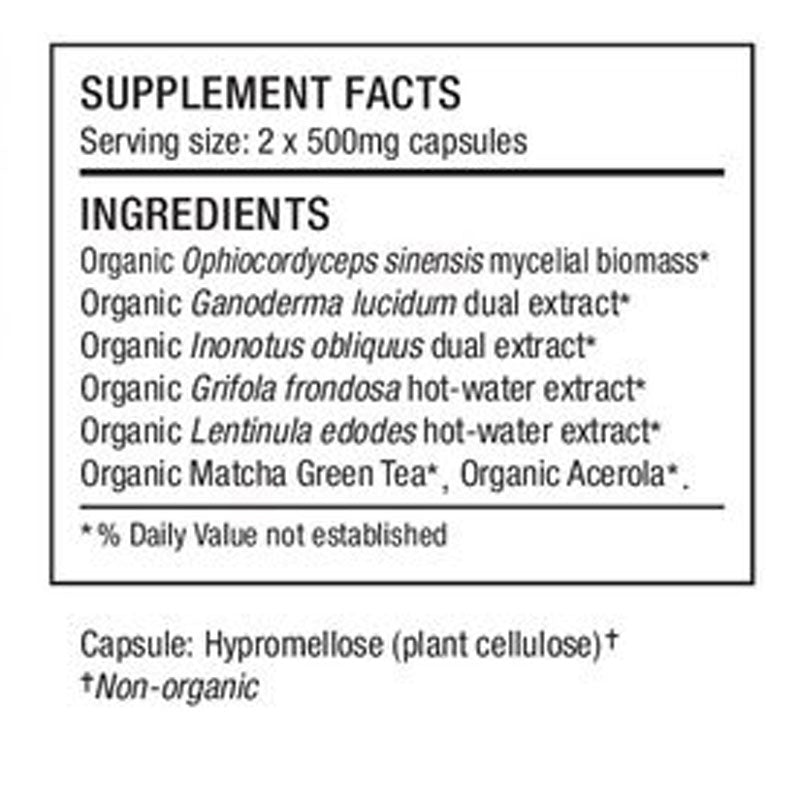 Myco Nutri Organic IS Complex 60 Capsules