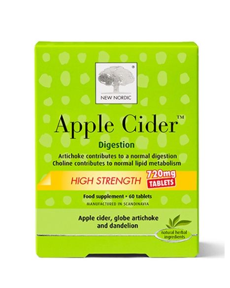 Apple Cider High Strength 720mg - 60 Tabs (TWIN PACK 2x 60's)