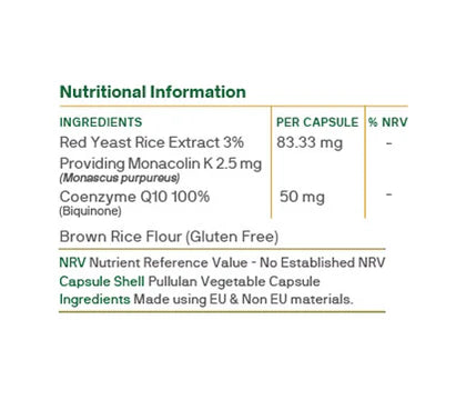 Red Yeast Rice with Co-Q10