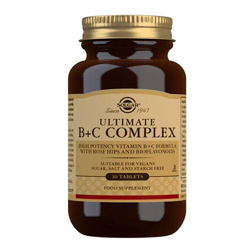 Solgar Ultimate B+C Complex 30 Tablets