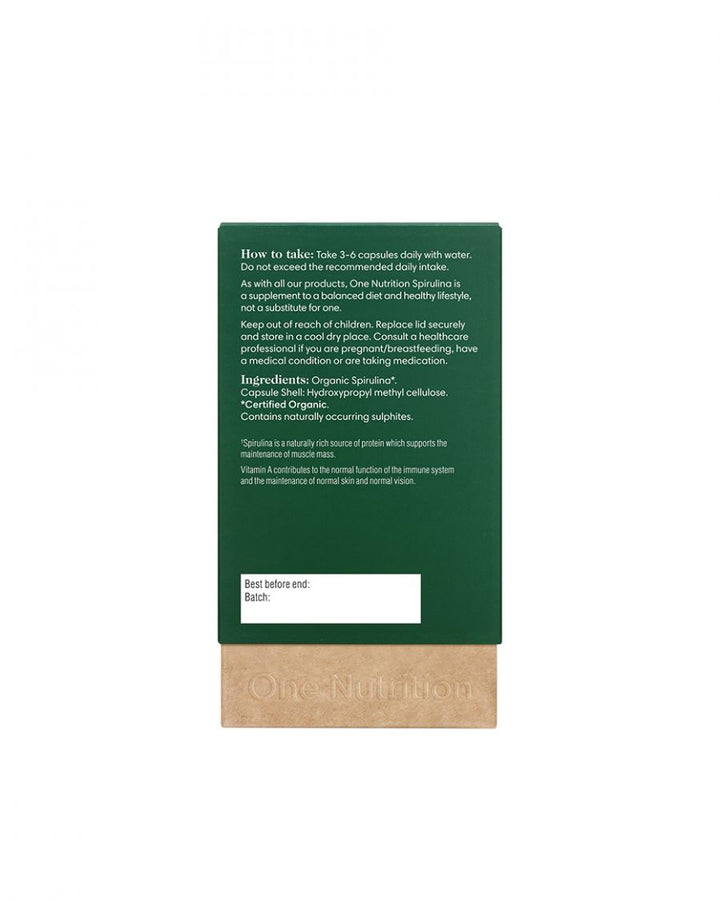 Organic Spirulina - Capsules