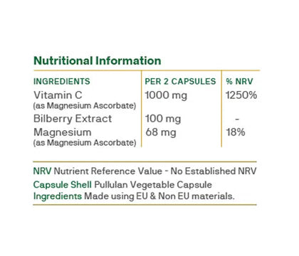 Vitamin C with Bilberry