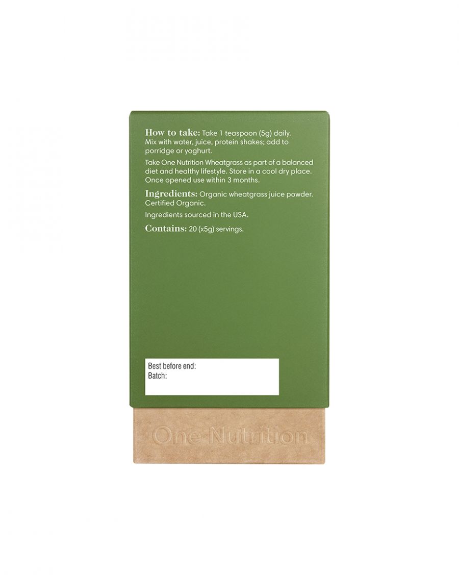Organic Wheatgrass Juice - 100g Powder