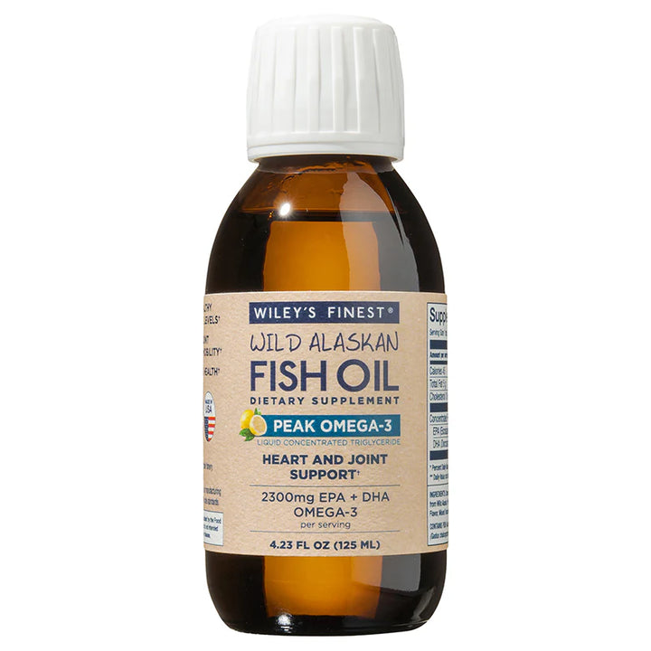 Wiley's Finest Fish Oils Peak Omega-3 Liquid