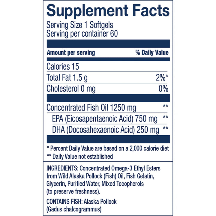 Wiley's Finest Fish Oils Peak EPA
